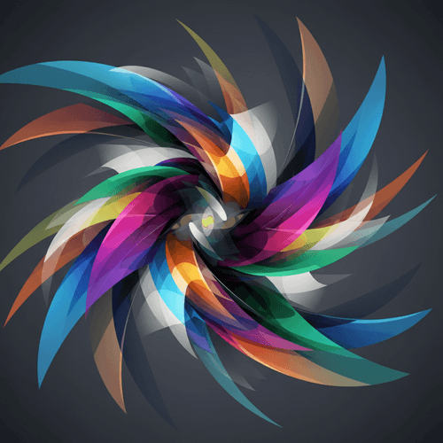 An image depicting an abstract representation of Visualizing Income and Expenses Drives Better Decisions